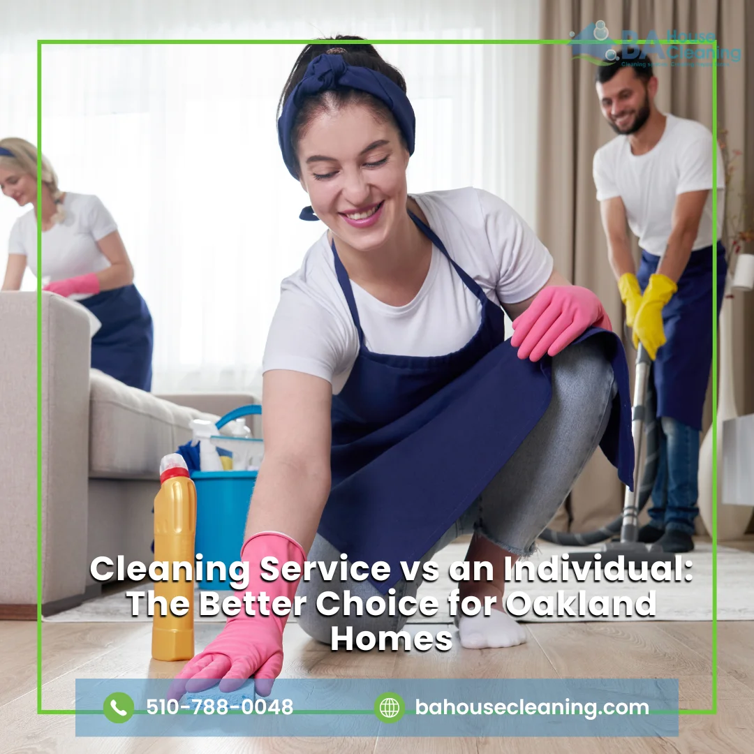 Cleaning Service vs an Individual