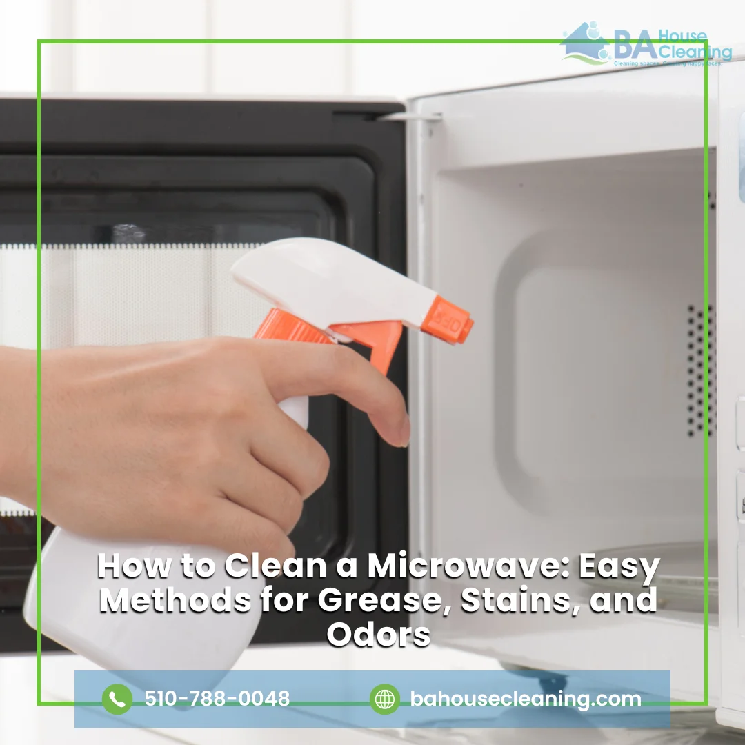 How to clean a microwave