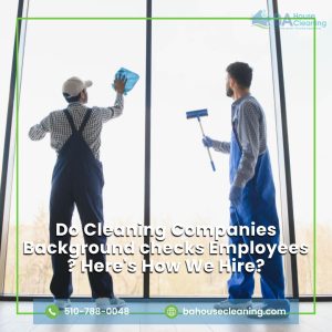 cleaning company background checks