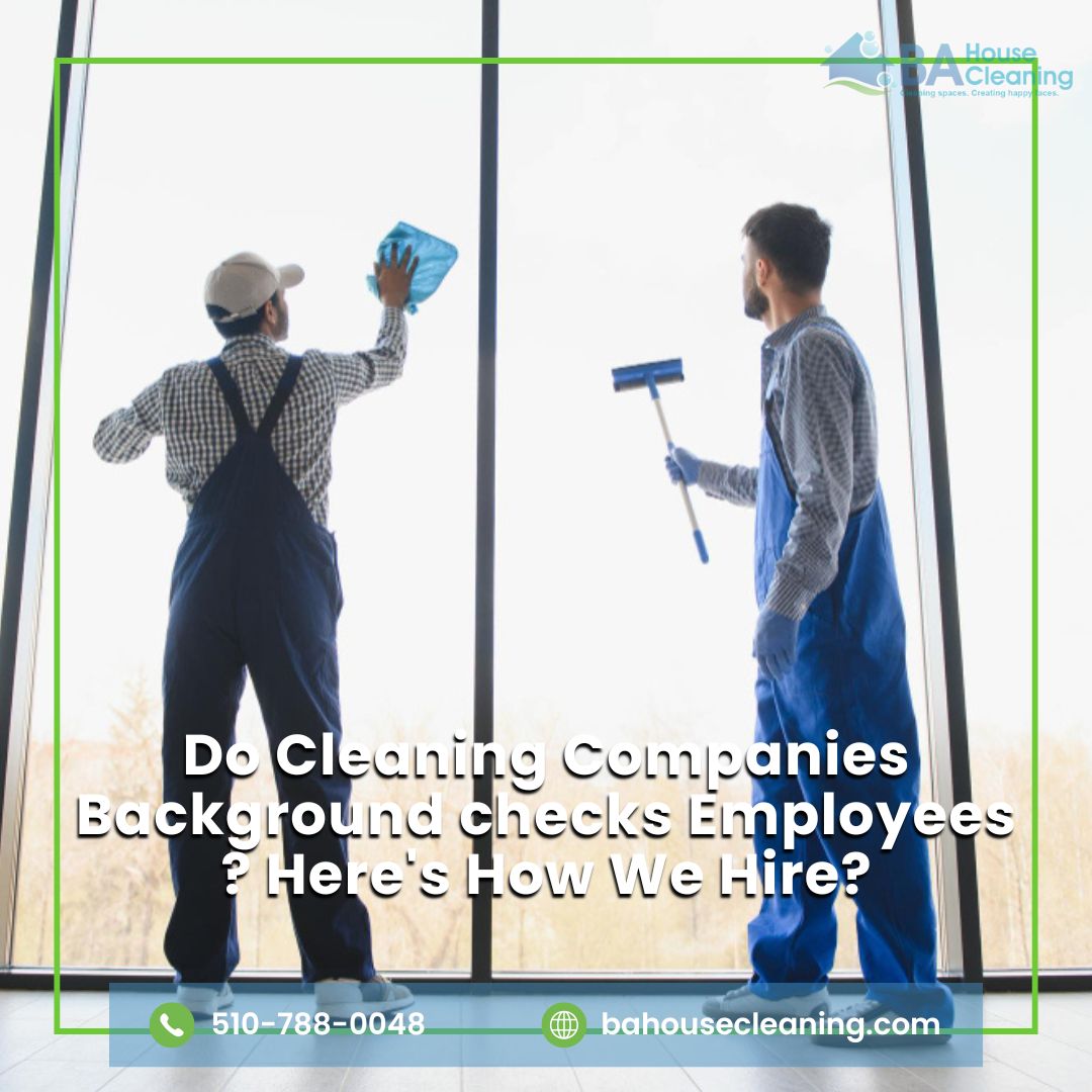 cleaning company background checks