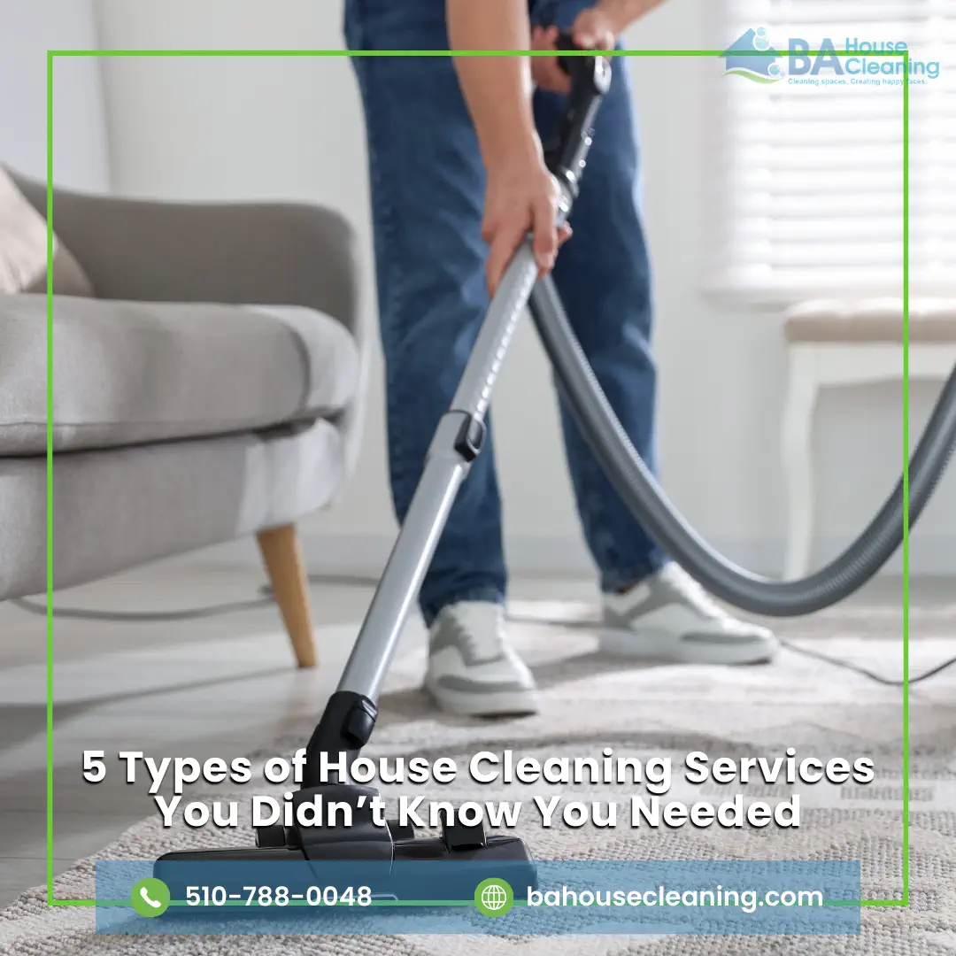 types of house cleaning services