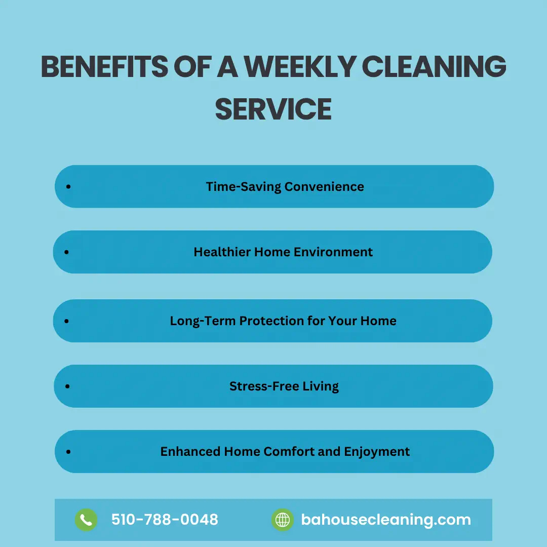 weekly cleaning service