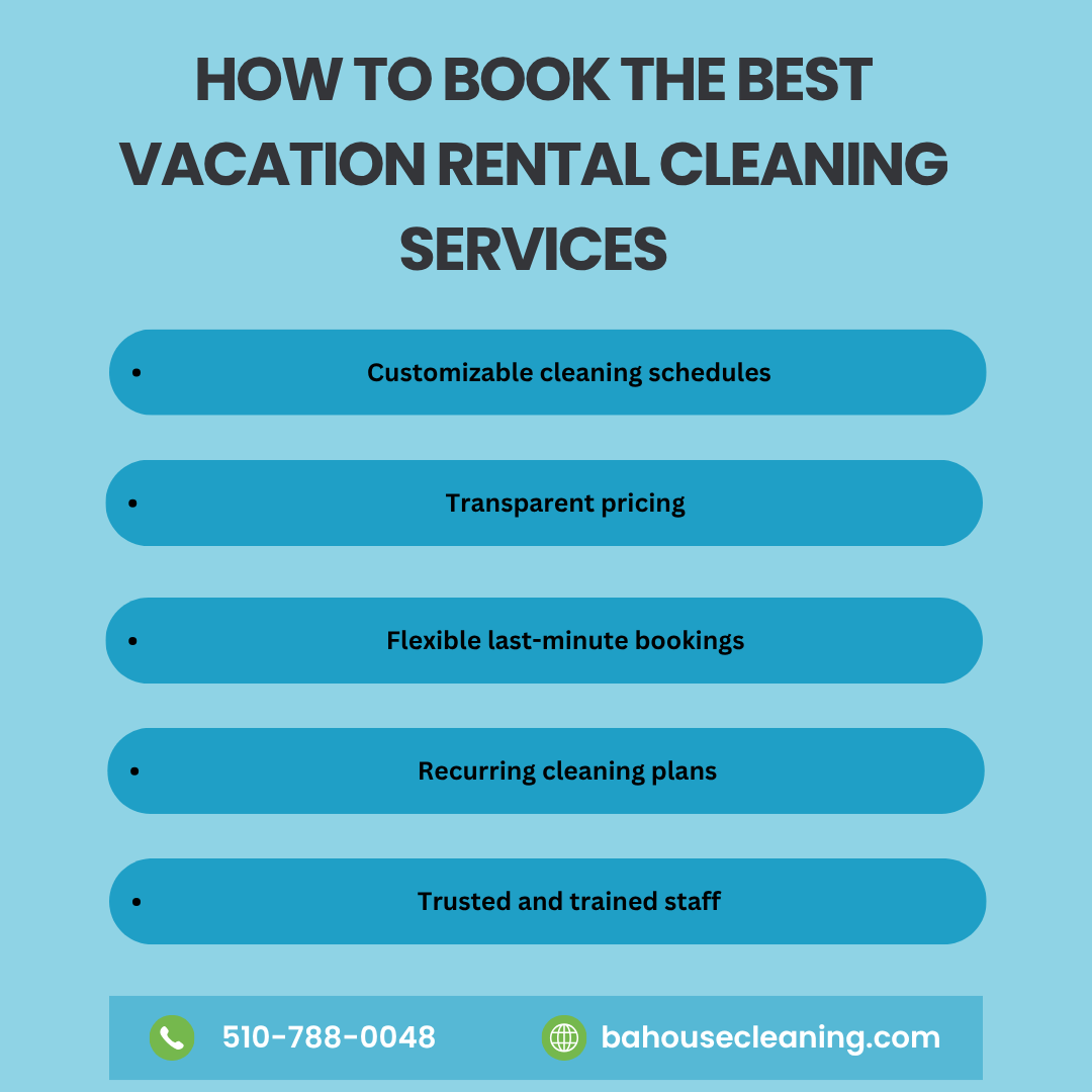 Best vacation rental cleaning services